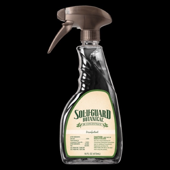 2-PK Sol-U-Guard Botanicals Disinfectant WITH mixing spray bottle (CONCENTRATE) - Picture 2 of 14